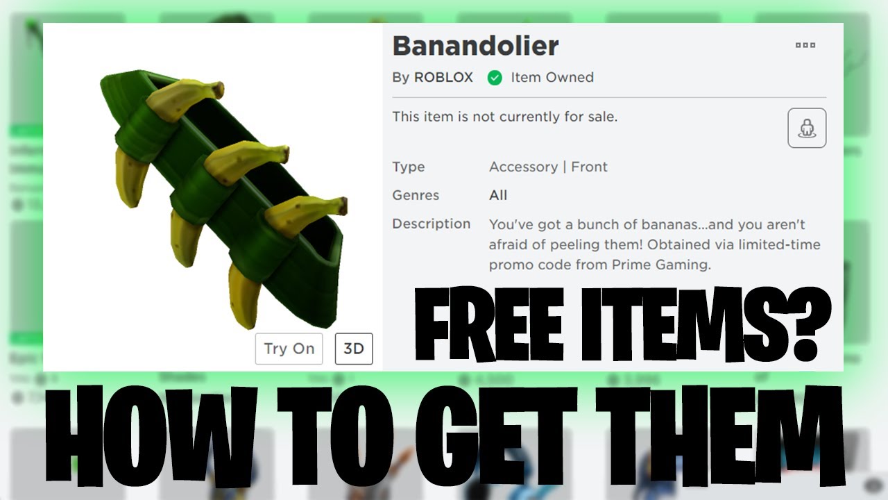 How To Get These Free New Items On Roblox Amazon Gaming Twitch Prime Youtube - free roblox in game content with amazon twitch prime hotukdeals