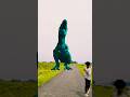 Big Dinosaur Chase T-rex chasing part-11#dinosaur#youtube#dinosaurs#youtubeshorts#shorts