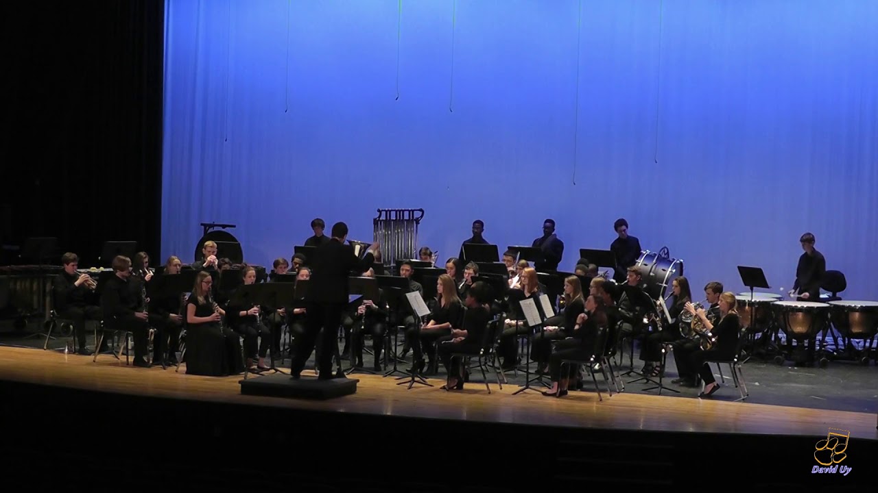 Millbrook High School Symphonic Band performs Dimensions of Seven on 3
