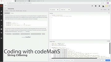 Codewars 8 kyu String Cleaning JavaScript