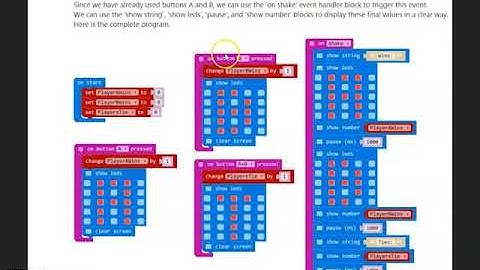 Microbit Lesson3 Variables