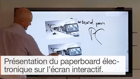 Comment fonctionne le logiciel pour écran interactif Iolaos