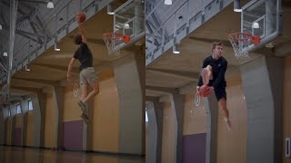 HIGH JUMPER AND DUNKER HIT CRAZY SESSION