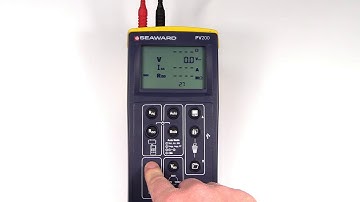 How to null the resistance on the test leads of my PV200 or PV210