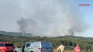 Incêndio em Viseu mobilizada mais de 270 operacionais e sete meios aéreos