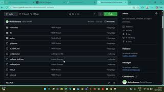 CSE 341 Contacts API   Part 1