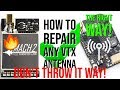 Fix your vtx quick  easy how to repair any vtx antenna connector