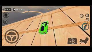 impossible car stunt extreme racing tracks game , level 15 , challenge mode screenshot 4