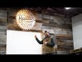 DIY Barn Wood Wall and Metal Sign | Vlog 005 DIY Barn Wood Wall and Metal Sign | Vlog 005