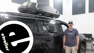 etrailer | Thule Force 3 Sport Rooftop Cargo Box Fit Check - 2024 Jeep Wagoneer