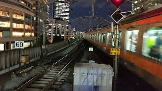 JR東日本 E233系0番台 東京駅 1,2 番線着発