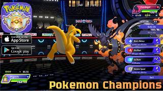 Pokemon Champions Gameplay (Android iOS Nitendo Switch)