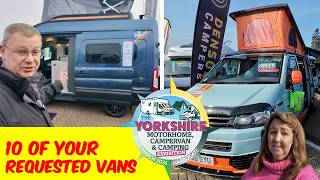 The Vans You Asked For! Yorkshire Motorhome & Campervan Show – Part 2
