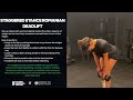 Staggered Stance Romanian Deadlift