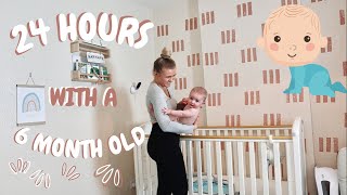 FULL Day With A 6 Month Old Baby UK 2021 | Real baby routine UK, 6 month old routine | HomeWithShan