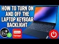 How to Turn On/Off Lenovo Keyboard Backlight | Lenovo Vantage + Fn + Space (2025 Guide)