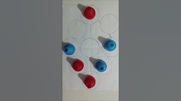 3 in a Row to win the game 🎖️🔵🔴 #shorts #three #boardgames #game