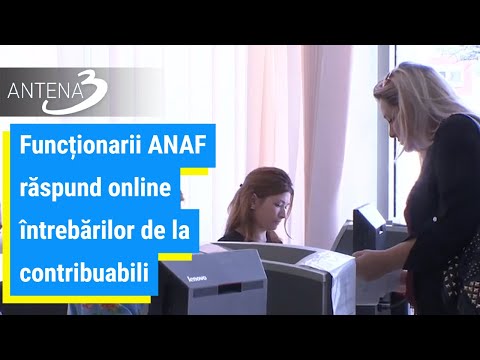 Funcționarii ANAF răspund online întrebărilor de la contribuabili. Cum poate fi folosit noul servici