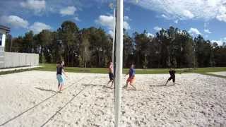 Blue Cross Sand Volleyball - 20111128 - A Windy Day