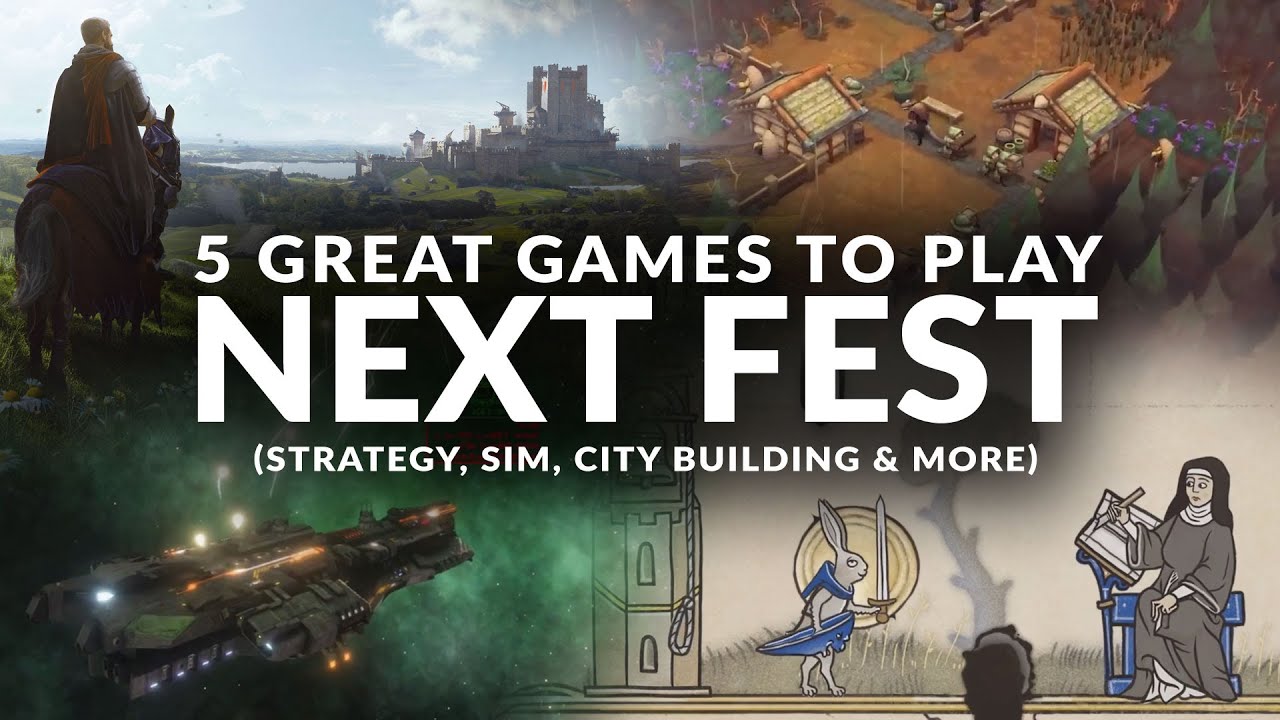 STEAM NEXT FEST 2022 | 5 Great Games to Try - October 2022 (Strategy, 4X,  Management, City Building) - YouTube