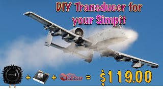 DCS VR 4K | DIY Transducer for Your Simpit