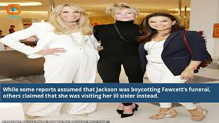 Did Kate Jackson Attend Farrah Fawcett'S Funeral