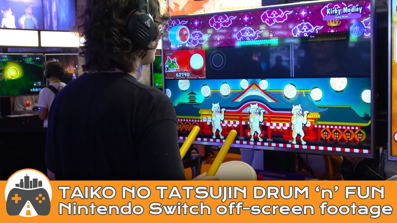 Taiko no Tatsujin Drum ´n´ Fun] Nintendo Switch Drum controller ...