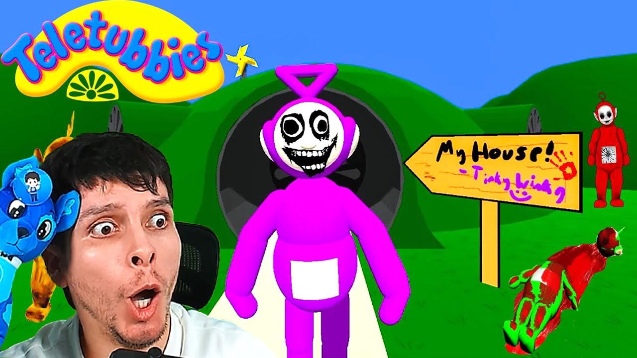 ¡Tinky Winky ESCONDE un SECRETO MUY OSCURO en su sótano!