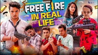 FREE FIRE IN REAL LIFE | COMEDY VIDEO | Prince Pathania