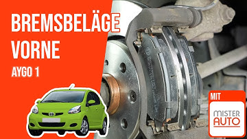 Wie Aygo 1 Bremsbeläge vorne wechseln 🚗