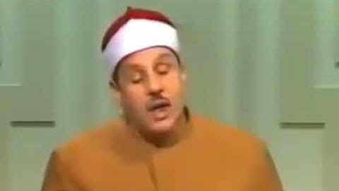 تلاوة مرئية نادرة للشيخ محمود علي البنا رحمه الله