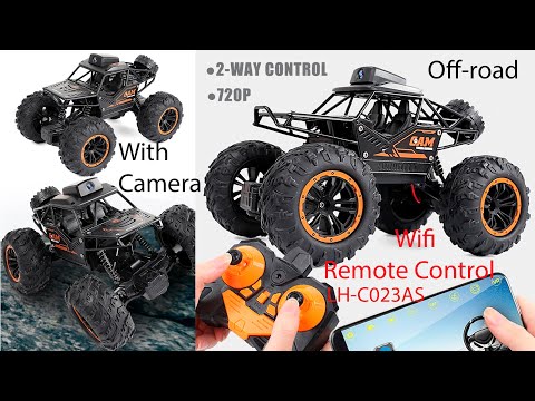 Carro de Controle Remoto com Câmera e Wifi Drift Off Road - ZION