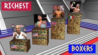 The richest boxers in the world for 2022. Top 25 by Levitation 2,675 views 1 year ago 2 minutes, 2 seconds