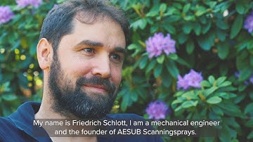 AESUB Founder Explains Why He Invented A Vanishing 3D Scanning Spray