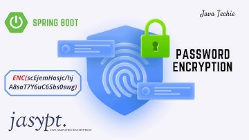 Spring Boot Password Encryption for Application using Jasypt | JavaTechie