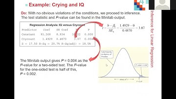 12.1 Part 3 - Linear Regression t test