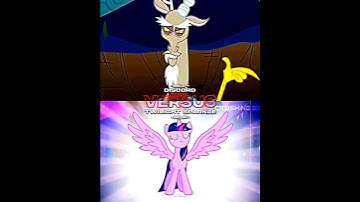 Discord Vs Twilight Sparkle #shorts #discord #twilight #vs #edit