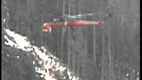 Canadian Aircrane heli logging Sikorsky S64F Shaw Creek (Lake Cowichan) (2)