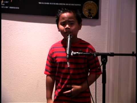 "You Light Up My Life" Sung By 7 Year Old Sam Sant...