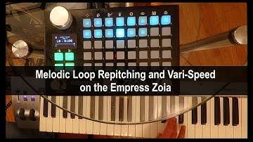 Melodic Loop Repitching and Vari-Speed on the Empress Zoia