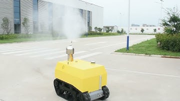 🌐🚨 "Xinke Robots: Anti-Epidemic Spray Disinfection Robot | Revolutionizing Hygiene & Safety"