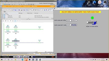 SCADA TIA PORTAL V16 BÀI 8. REALTIME TÍNH NĂNG THỜI GIAN THỰC TRONG PLC S7 1200