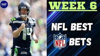 NFL Week 6 Best Bets, Picks, \& Predictions!