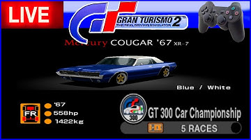 MERCURY COUGAR 67 na GT300 #3 MONSTRÃO - Gran Turismo 2 - AO VIVO