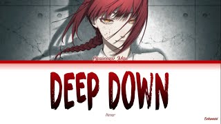 Chainsaw Man - Ending 9 Full『Deep Down』by Aimer (Lyrics KAN/ROM/ENG) Resimi