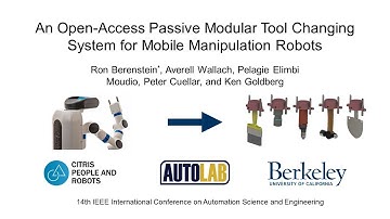 Tool Changing System for Mobile Manipulation Robots (CASE-2018 presentation))