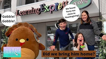 Squishmallow hunting at Learning Express in OH / Terry the Turkey Squishmallow / Turkey Squishmallow