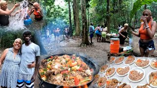 Heavy Rain Couldn't Stop Us | 20+ Uptown Kingston Subscribers Link Up | HQ River | Big Cookout 🇯🇲💯