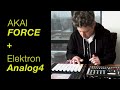 Akai force  elektron a4 quick jam  jonathan haidle