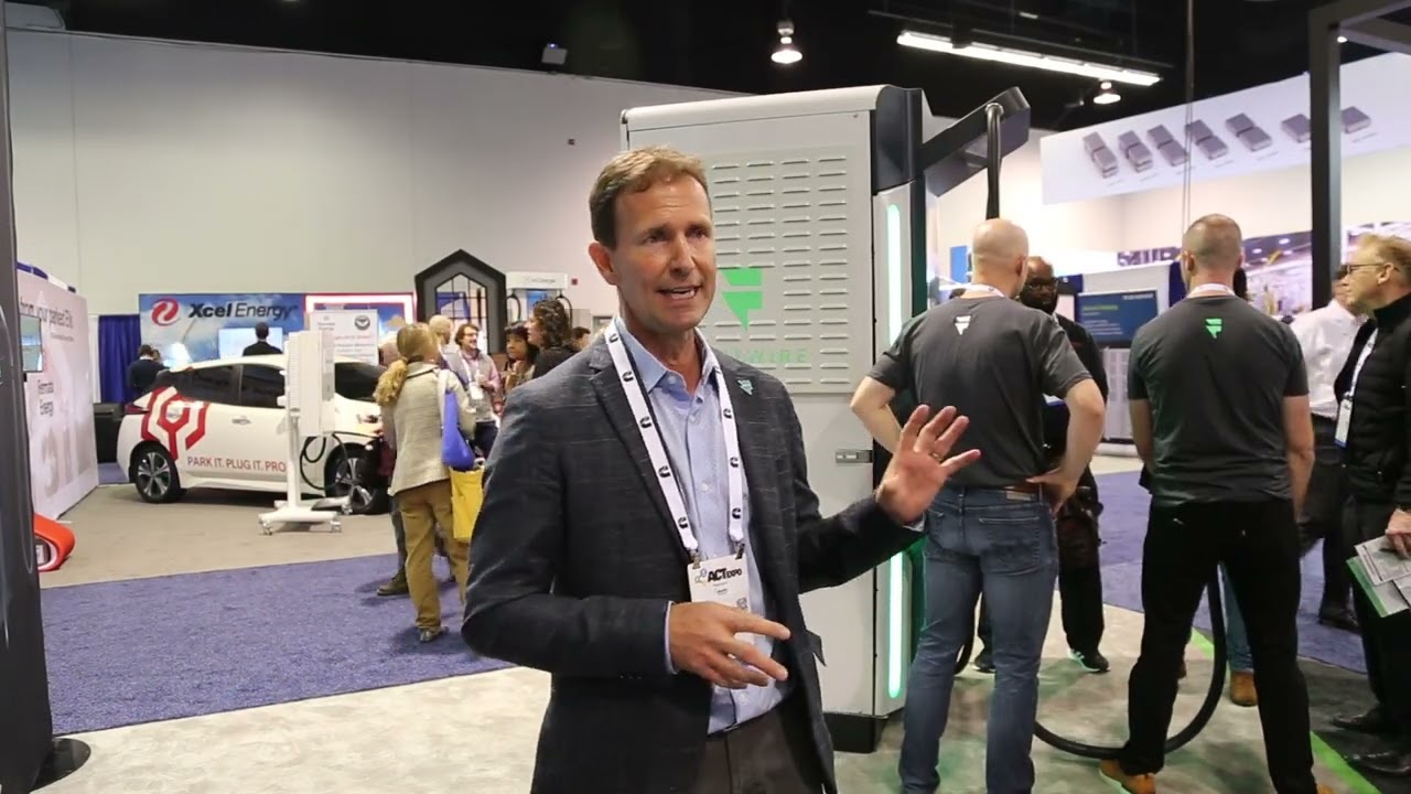 Freewire’s Boost Charger 200 at ACT Expo 2023